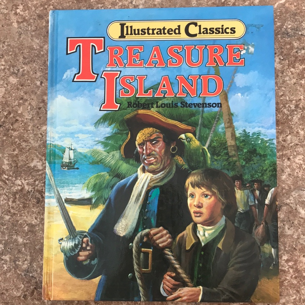 Hardcover Treasure Island Book